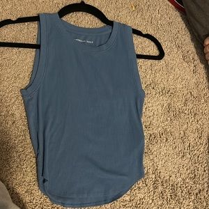 American eagle blue tank top